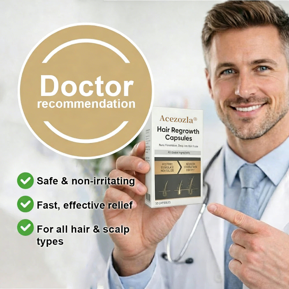 Best Seller šlimited-time discount | AcezozlaĀ® Hair Regrowth Capsules šRevive Follicles, Boost Hair Volume